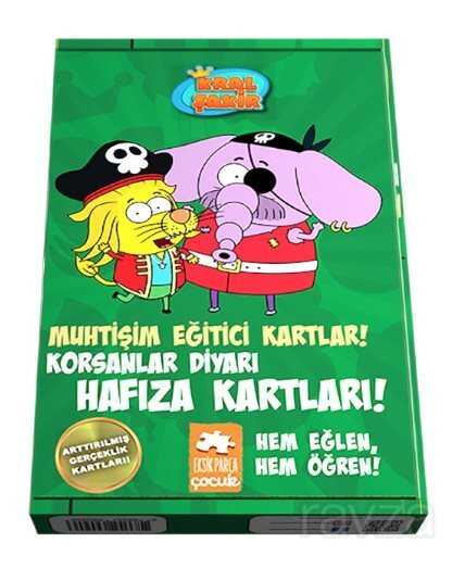 Kral Şakir - Korsan Diyarı Hafıza Kartları / Muhtişim Eğitici Kartlar - Eksik Parça Çocuk