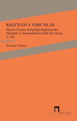 Kratylos'a Yorumlar 2. Cilt - 1