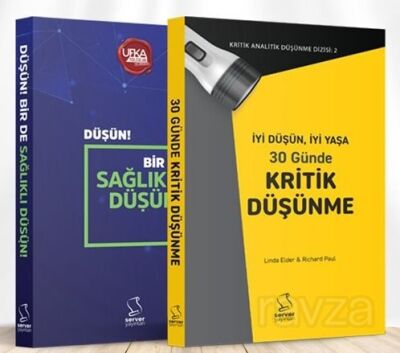 Kritik ve Analitik Düşünme Seti (2 Kitap) - 1