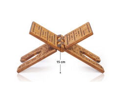 Küçük Boy Selçuklu Oymali Ahsap Rahle - 2