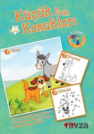 Küçük Evin Konukları (Masal-Boyama-Etkinlik) - 1