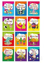 Küçük Kaşifin Boyama Kitabı (12 Kitap) - Bıcırık Çocuk