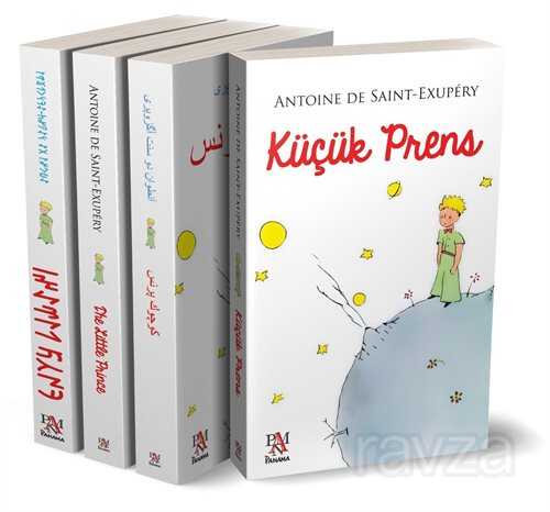 Küçük Prens Seti (4 Kitap) (İngilizce, Göktürkçe, Osmanlıca, Türkçe) - Panama Yayıncılık