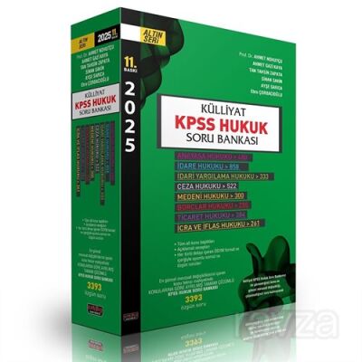 Külliyat KPSS Hukuk Soru Bankası - 1