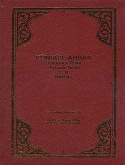 Künhü'l-Ahbar Dördüncü Rükn Osmanlı Tarihi 2.Cilt İndeks - 1
