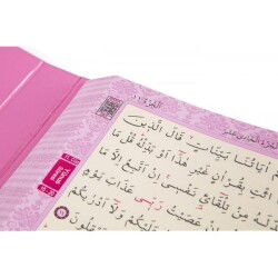 Rahleboy Bilgisayar Hatlı Diyanet Mühürlü Kuranı Kerim Pembe - 4