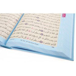 Rahleboy Bilgisayar Hatlı Diyanet Mühürlü Kuranı Kerim Mavi - 3