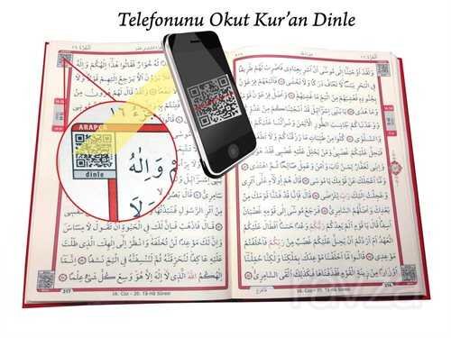 Kur'an-ı Kerim Bilgisayar Hatlı Pembe Renk Hafız Boy (Kur-an 039) Sesli Kur-an - 5