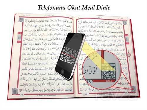 Kur'an-ı Kerim Bilgisayar Hatlı Pembe Renk Hafız Boy (Kur-an 039) Sesli Kur-an - 6