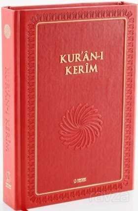 Kur'an-ı Kerim (Büyük Boy-Mıklepli-Kırmızı-Ciltli) - 7