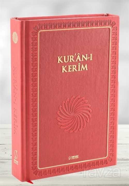 Kur'an-ı Kerim (Büyük Boy-Mıklepli-Kırmızı-Ciltli) - 1