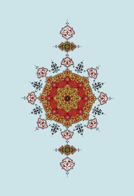 Kur'an-ı Kerim (Büyük Boy-Mıklepli-Kırmızı-Ciltli) - 7