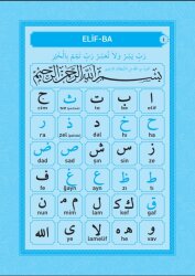 Çocuklar İçin Kur’an-i Kerim Elifbasi Mavi - 2