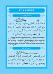 Çocuklar İçin Kur’an-i Kerim Elifbasi Mavi - 5