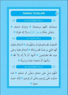 Çocuklar İçin Kur’an-i Kerim Elifbasi Mavi - 6