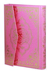 Kur'an-ı Kerim Gökkuşağı Renkli, Pembe Cilt (Mühürlü) - Tekbir Yayınları (Sakarya)