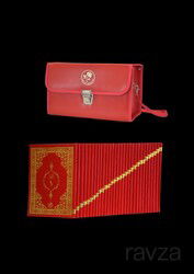 Kur'an-ı Kerim (Hatim Seti Ciltli) (Bordo) - Fazilet Neşriyat