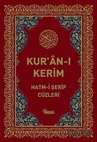 Kur'an-ı Kerim Hatm-i Şerif Cüzleri (Kutulu) - Nesil Yayınları