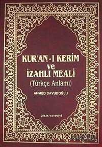 Kur'an-ı Kerim ve İzahlı Meali / Türkçe Anlamı (4 Renkli Cami Boy Kutulu) - 1