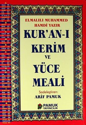 Kur’an-i Kerim ve Yüce Meali (Elmalili-001) (Kur’an-i Kerimden Sureler Ekli) - 1