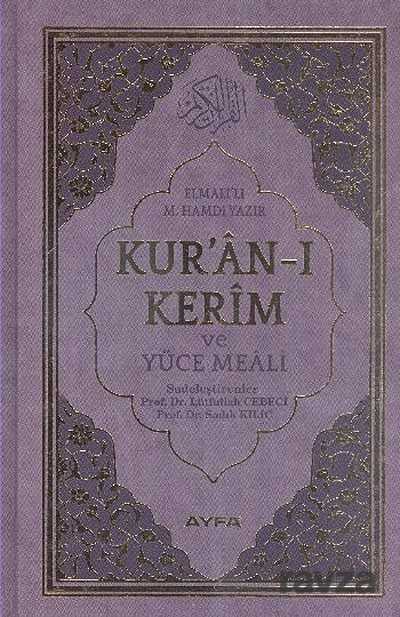 Kuran-ı Kerim ve Yüce Meali Orta Boy 2 Renk Mühürlü - Ayfa Basın