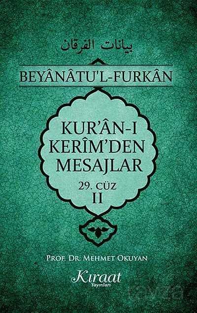 Kur'an-ı Kerim'den Mesajlar 29. Cüz 2 - 1