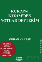 Kur'an-ı Kerimden Notlar Defterim - Kıyam Yayıncılık