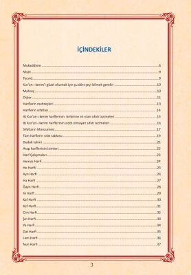 Kuran-ı Kerimi Tecvid ile Okumaya Hazırlık Elifbası - 2