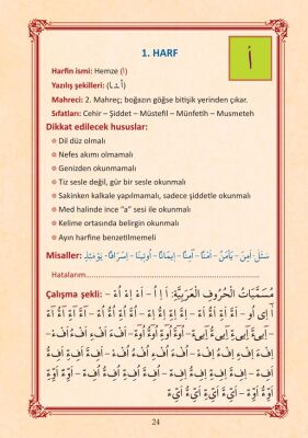 Kuran-ı Kerimi Tecvid ile Okumaya Hazırlık Elifbası - 6