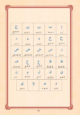 Kuran-ı Kerimi Tecvid ile Okumaya Hazırlık Elifbası - 10