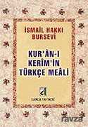 Kuran-ı Kerim'in Türkçe Meali (Metinsiz-Bursevi) (Cep Boy) - Damla Yayınları