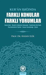 Kur'an Işığında Farklı Konular Farklı Yorumlar - M.Ü. İlahiyat Fak. Vakfı Yayınları