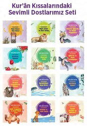 Kur'an Kıssalarındaki Sevimli Dostlarımız Seti (12 Kitap) - Pırıltı Kitapları