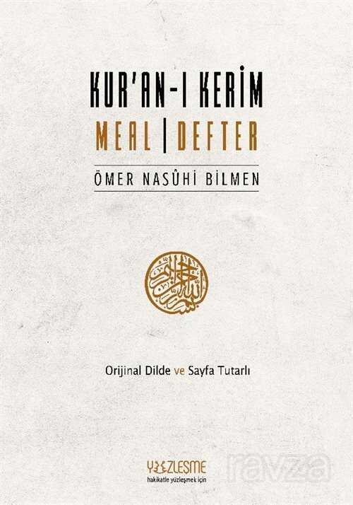 Kur'an Meal Defter (Orjinal Dilde) - Yüzleşme Yayınları