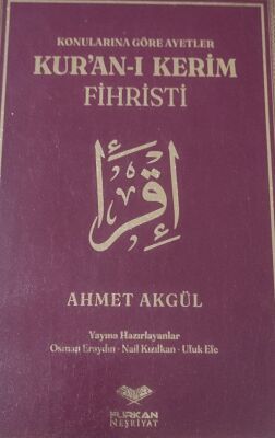 KURANI KERIM FIHRISTI - 1