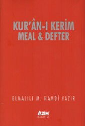 Kur'an-ı Kerim Meal ve Defter - Azim Dağıtım Ürünleri