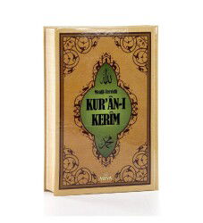 Kurani Kerim - Mealli - Tecvidli - Orta Boy - Bilgisayar Hatli - Meva Yayınları (Konya)