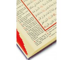 Kuranı Kerim ve Yüce Meali 2 Renk Mühürlü Rahle Boy (Kod:173) - 5