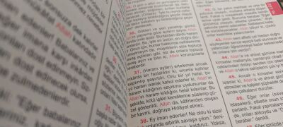 Kurani Kerim Yüce Meali Büyük Boy Sadece Meal Sert Kapak Beyaz - 3