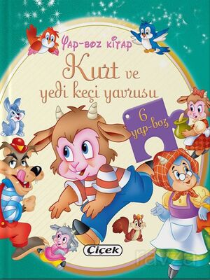 Kurt ve Yedi Keçi Yavrusu / Yap-Boz Kitap - 1