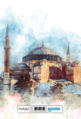 Kutlu Üç Mekan Defter Üçlüsü Çizgisiz A6 - 7