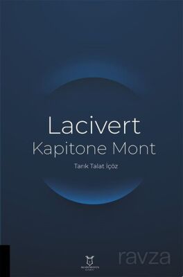 Lacivert Kapitone Mont - 1
