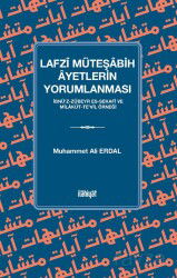 Lafzî Müteşabih Âyetlerin Yorumlanması - İlahiyat Yayınları