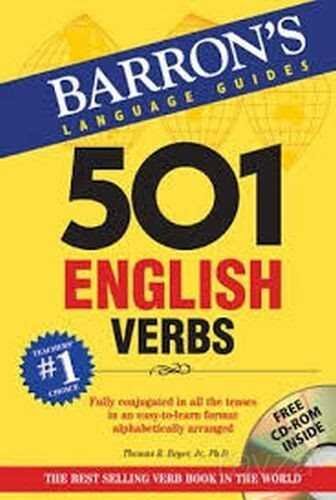 Language Guides 501 English Verbs with CD ROM - 1