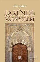 Larende Vakfiyeleri - Palet Yayınları (Konya)