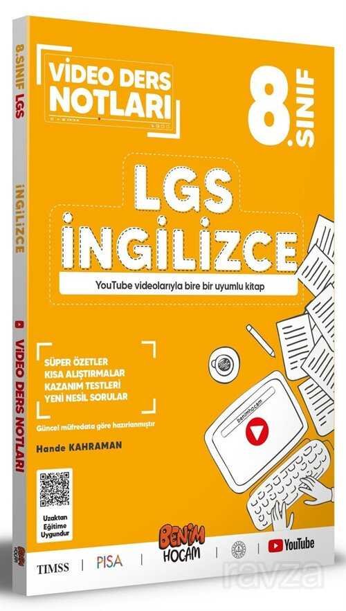 LGS 8. Sınıf İngilizce Video Ders Notları - 1