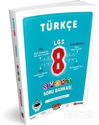 LGS 8. Sınıf Smart Serisi Türkçe Soru Bankası - 1