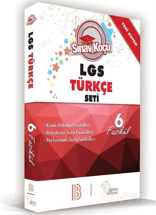 LGS 8.SINIF Sınav Koçu Türkçe Seti 6 Fasikül - 1