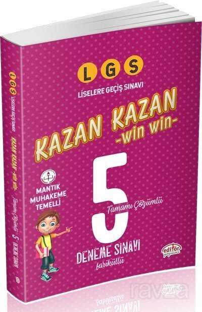 LGS Kazan Kazan Tamamı Çözümlü 5 Deneme Sınavı - 1