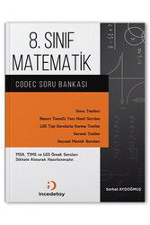 LGS Matematik Codec Soru Bankası - İnce Detay Yayınları